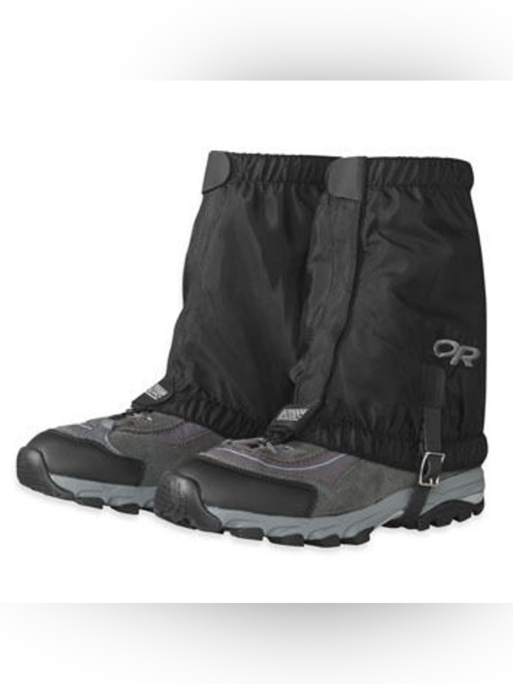 Outdoor Research Rocky Mountain Low Gaiters Black Hiking Climbing-Small/Medium